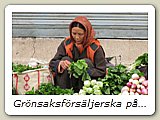 Grönsaksförsäljerska på Main Market